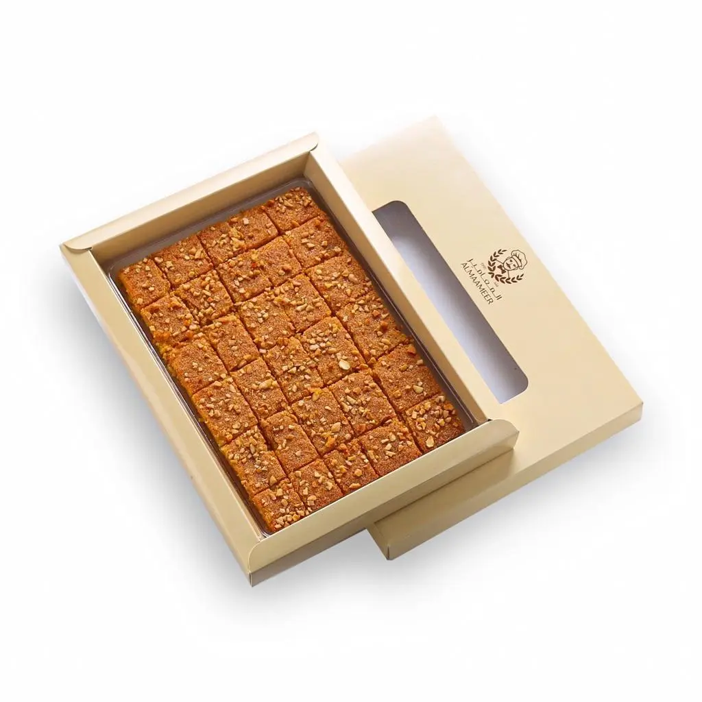 Hazelnut Basbousa